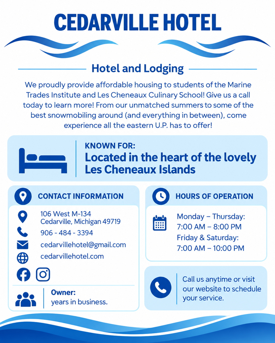 Cedarville Hotel