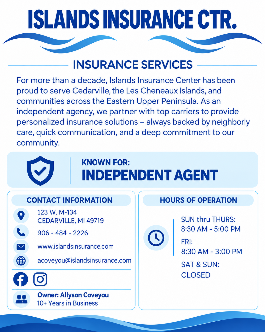 Islands Insurance Ctr.