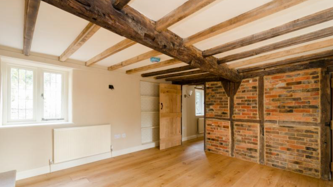Dining Room in listed thatched cottage