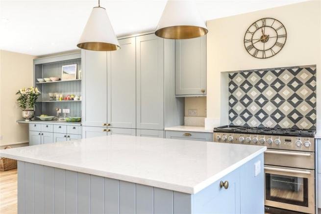 Kitchen in barn conversion