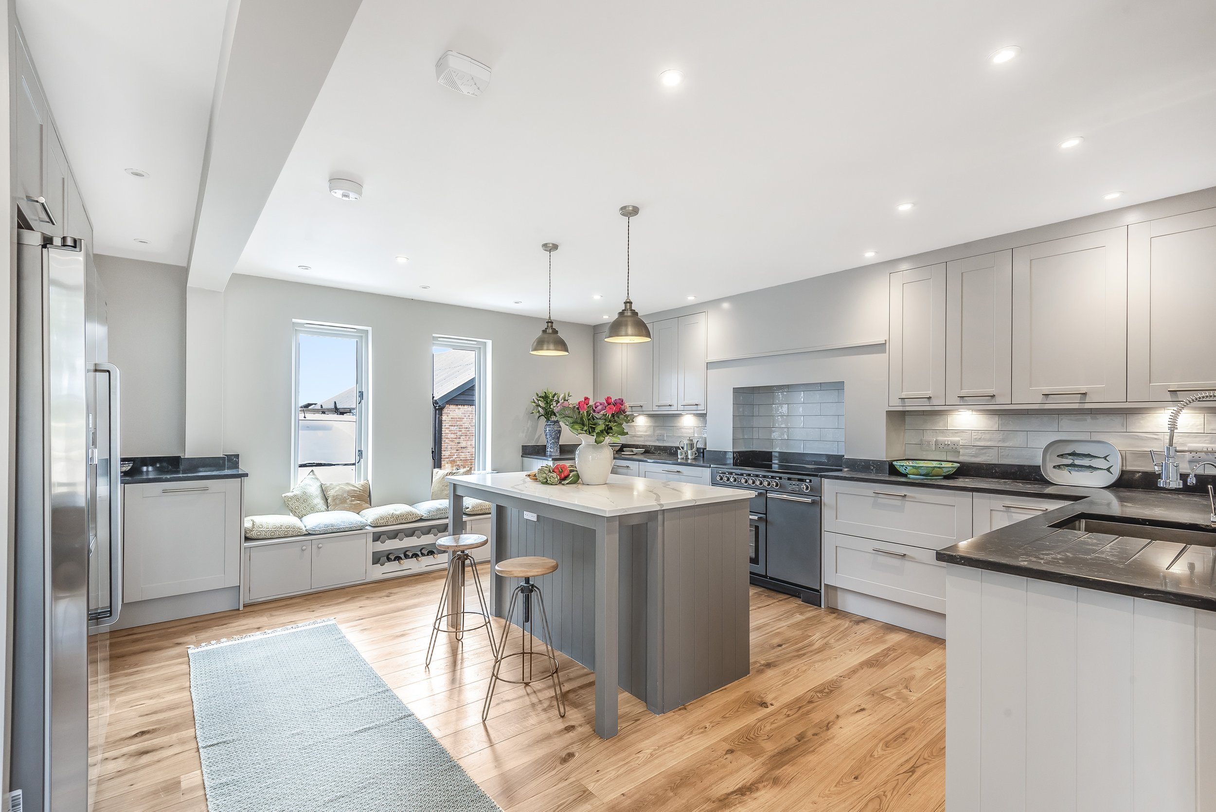 Kitchen in barn conversion