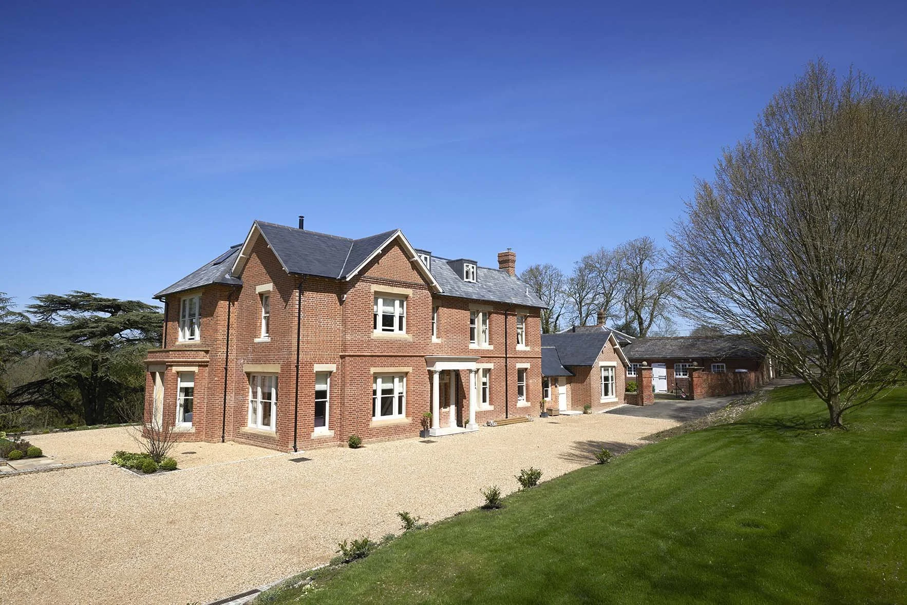 Extension and refurbishment of Edwardian country house and stable cottage for private client