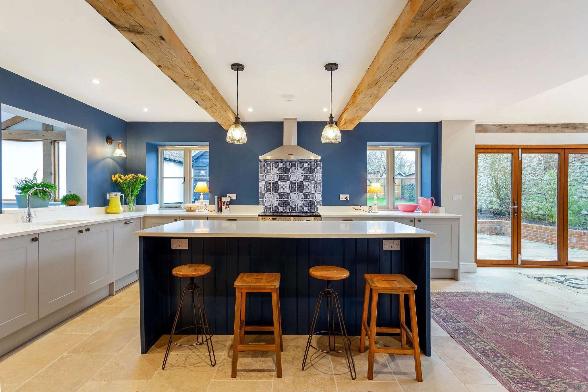 Complete renovation of listed Georgian farmhouse