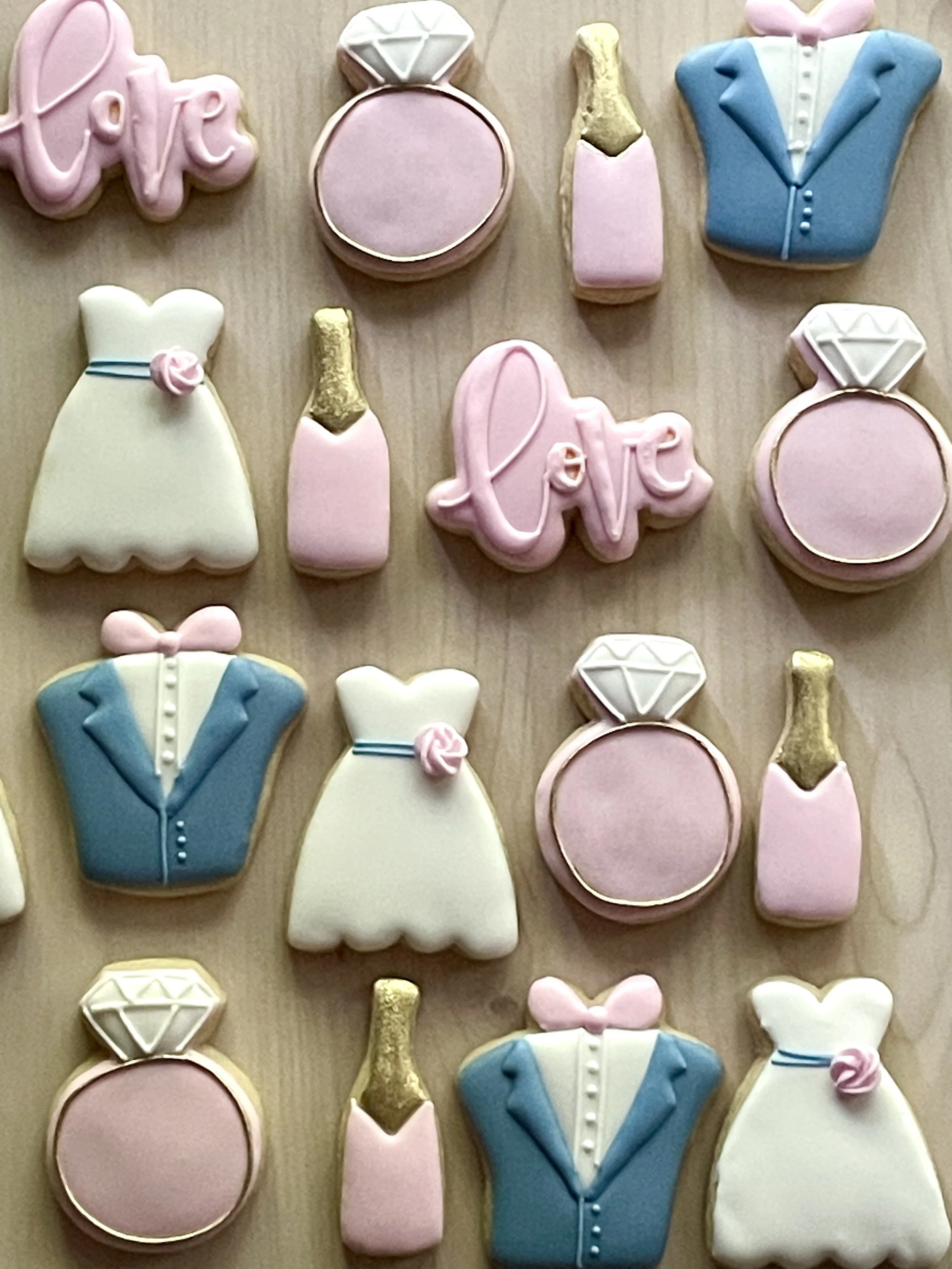 Pink & Blue Wedding