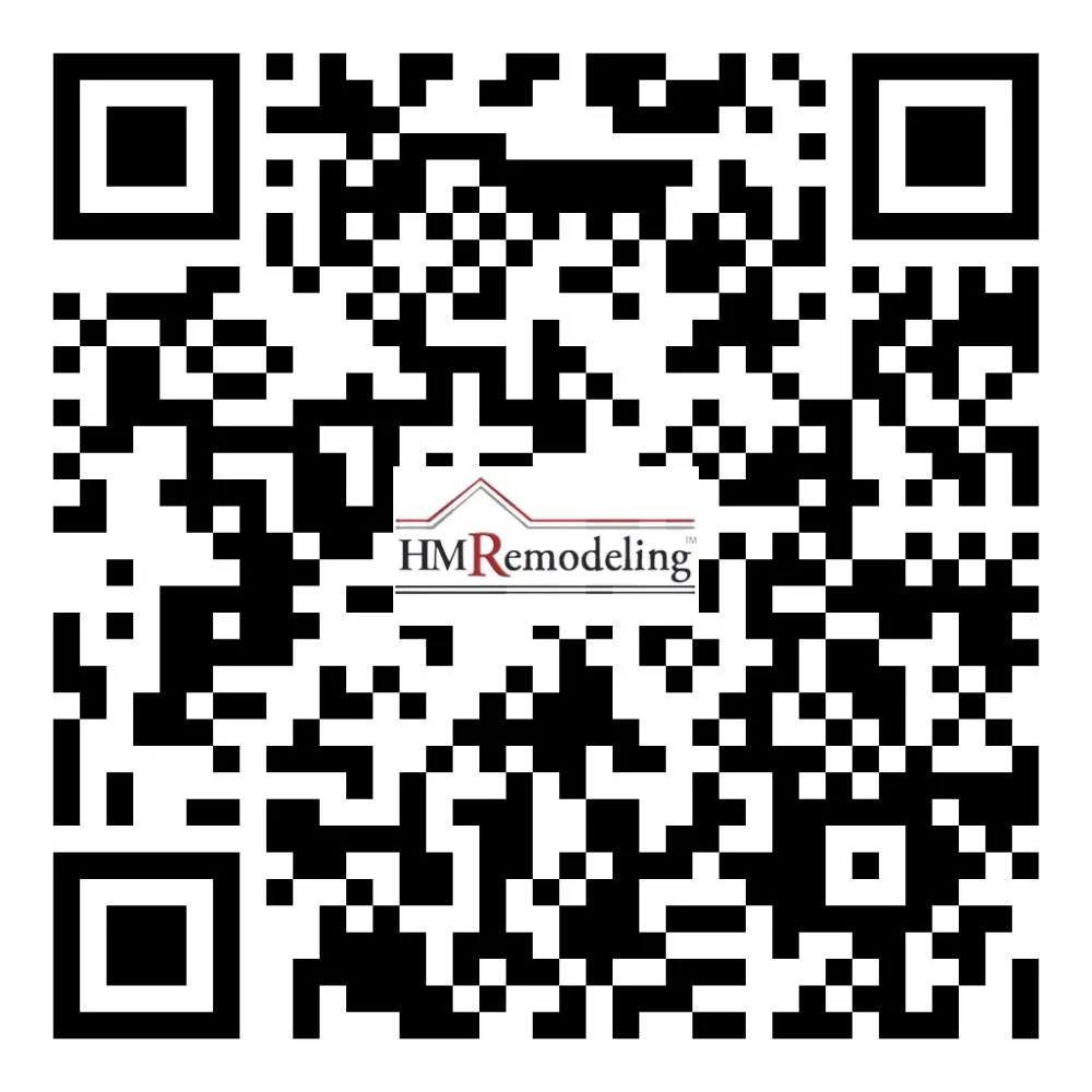 QR code with the text 'HM Remodeling' underneath it.