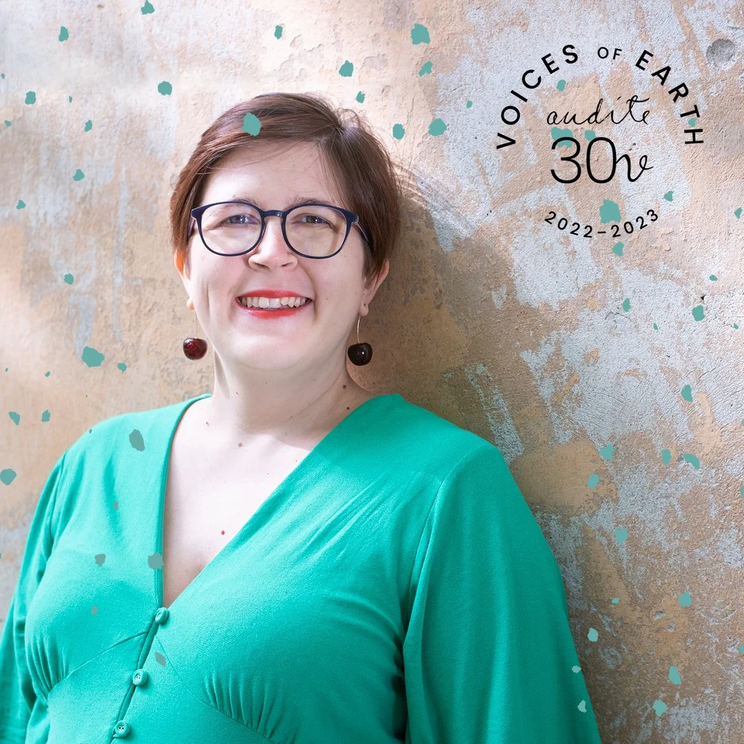 Säveltäjä Anna Huuskonen-Kuhlefeltin valokuva: Pauliina Ilonoja