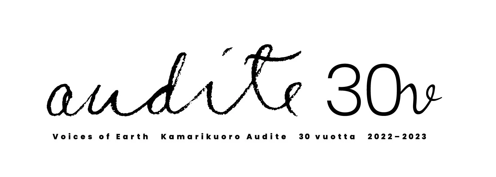 Audite 30 vuotta - juhlavuoden tunnus - Pauliina Ilonoja