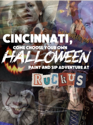 Not Your Average Paint N Sip Halloween- Choose Your Own Adventure 