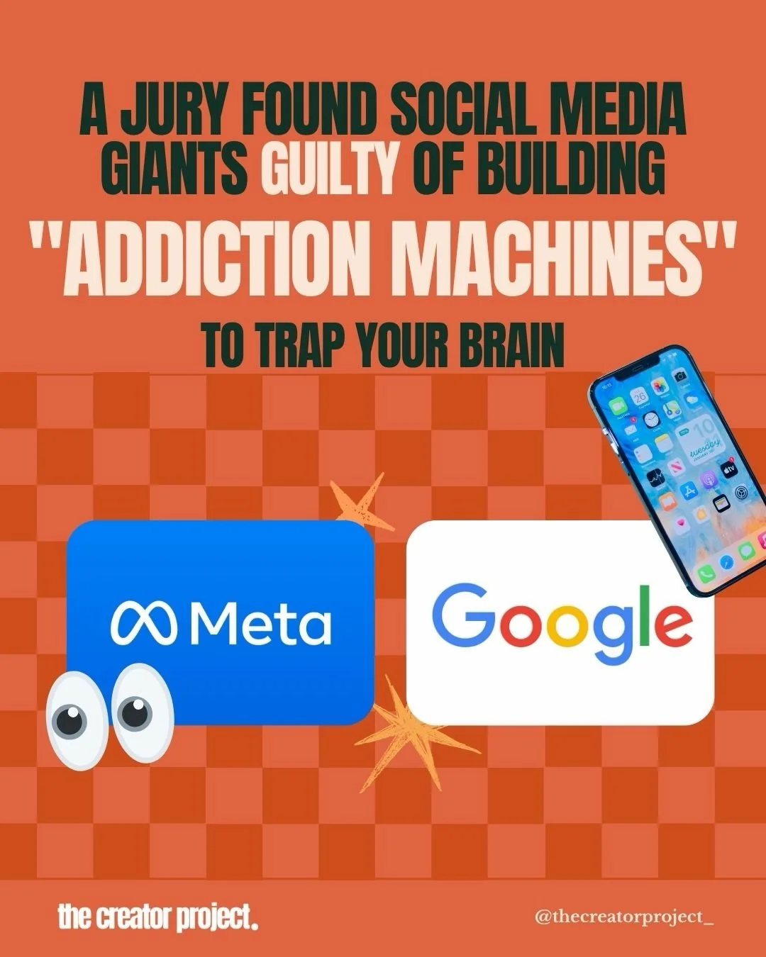 A jury just said what everyone&rsquo;s been thinking&hellip; social media was built to keep you scrolling.

A $6M ruling found Meta and YouTube designed &ldquo;addiction machines&rdquo; using infinite scroll, notifications, and push mechanics.

So no