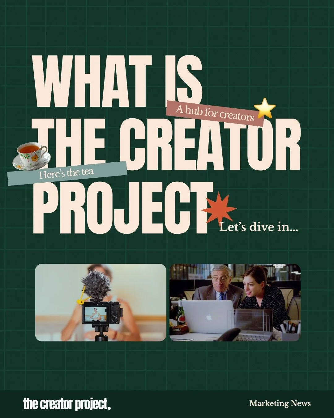The creator world moves fast. Really fast. And trying to keep up with it while also making content, pitching brands, and figuring out your strategy? It&rsquo;s a lot.

That&rsquo;s why The Creator Project exists.
It&rsquo;s a hub built for creators w