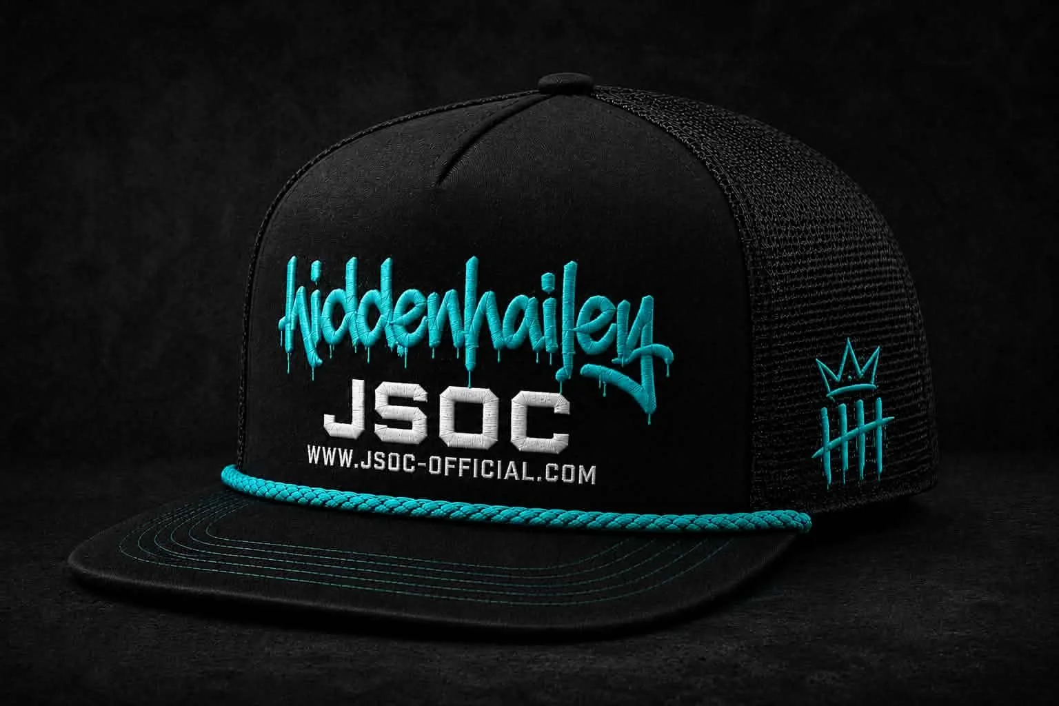 Hidden Hailey Hat - Bold Graffiti Snapback