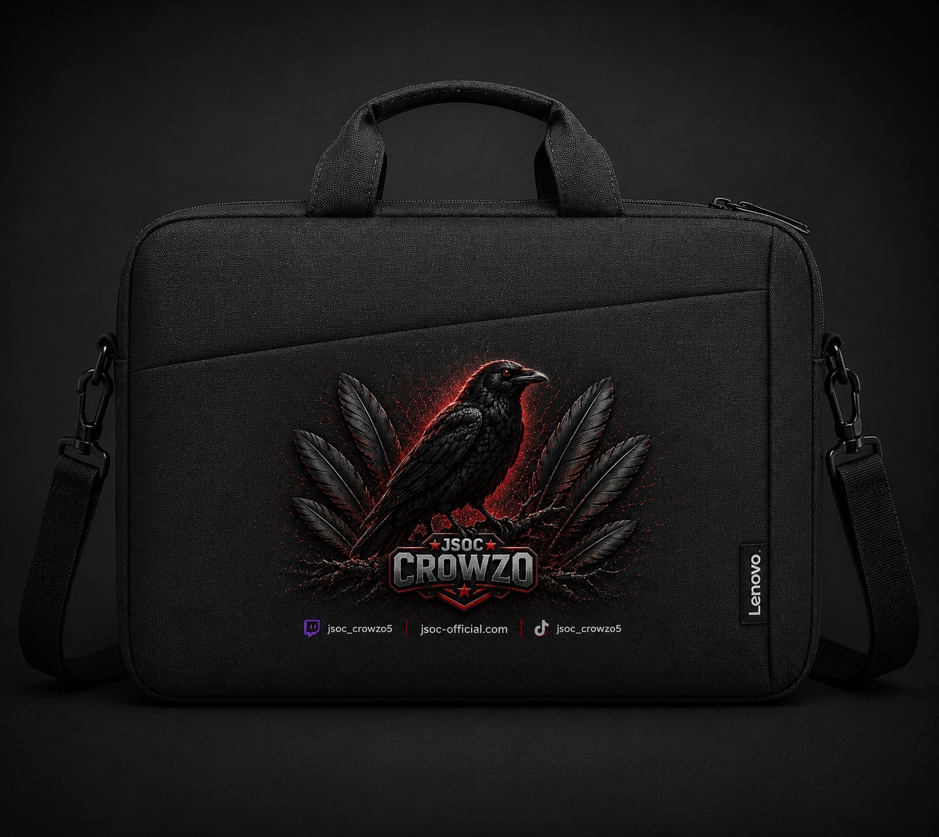 Crowzo Logo Lenovo 17" Laptop Casual Toploader