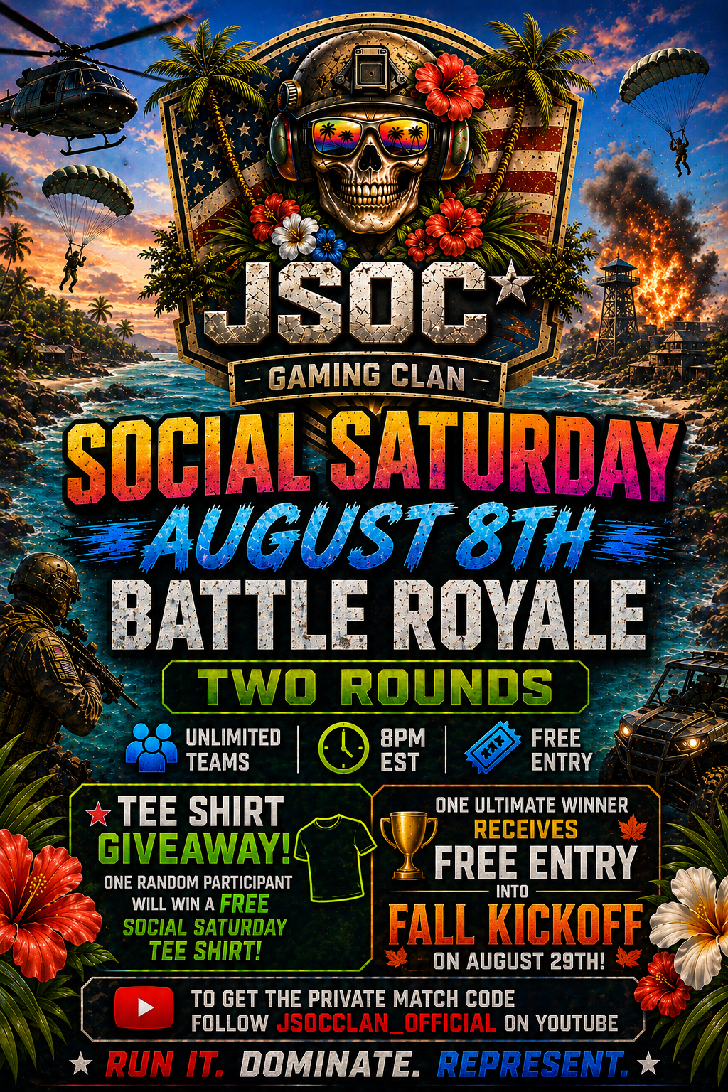 Social Saturday - August 8th