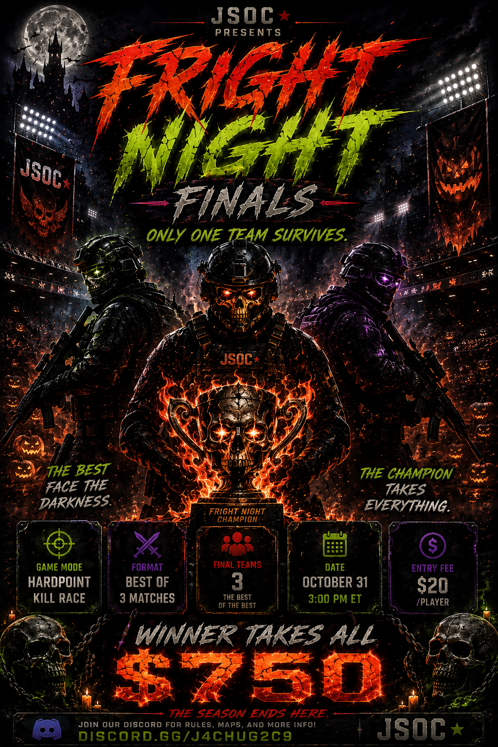 Fright Night Finals Gaming Tournament