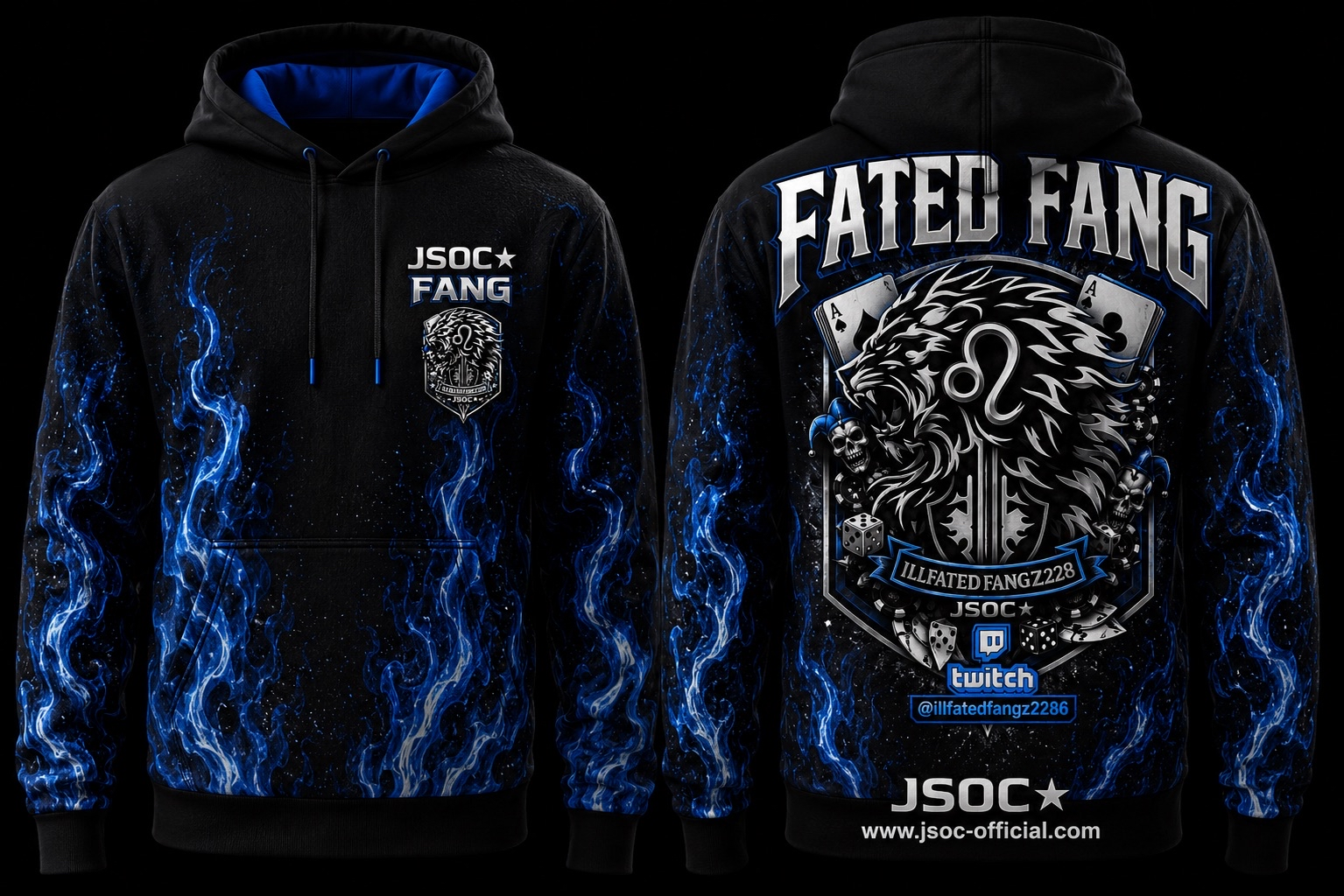 Fated Fang Premium Graphic Hoodie