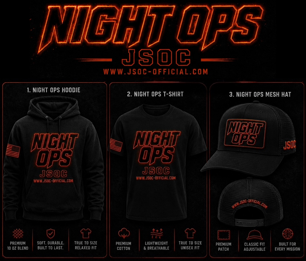 Night Ops JSOC Apparel Collection
