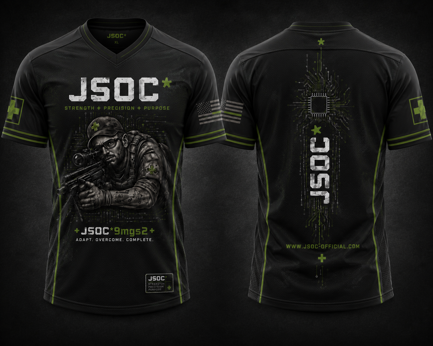 9mgs JSOC Tactical Tee
