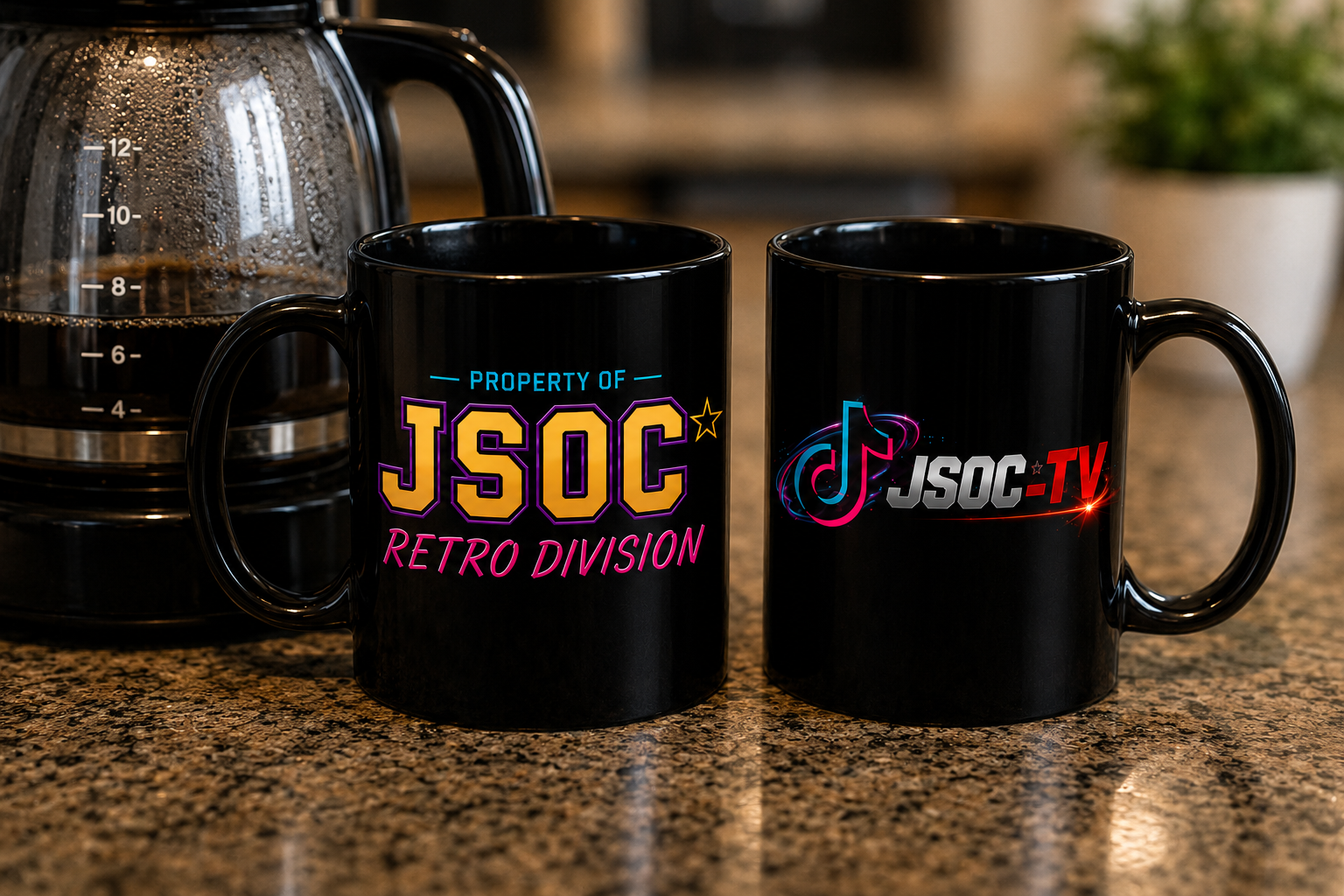 JSOC Retro Division Mug Set