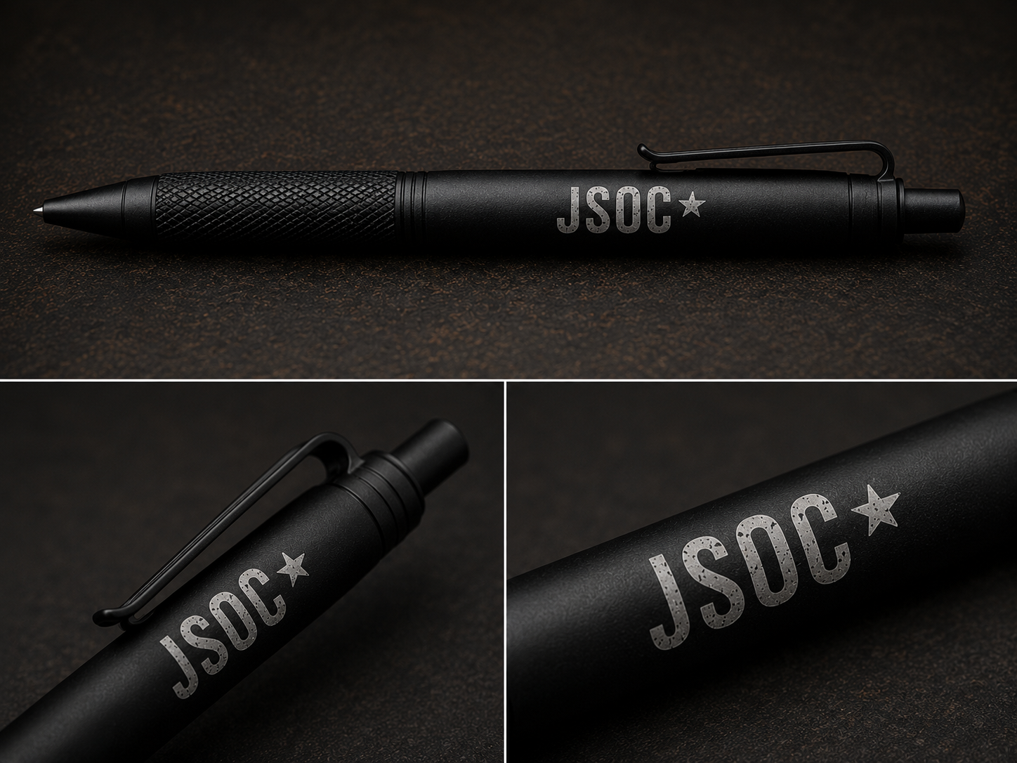 Premium Tactical Pen with Engraved Detail