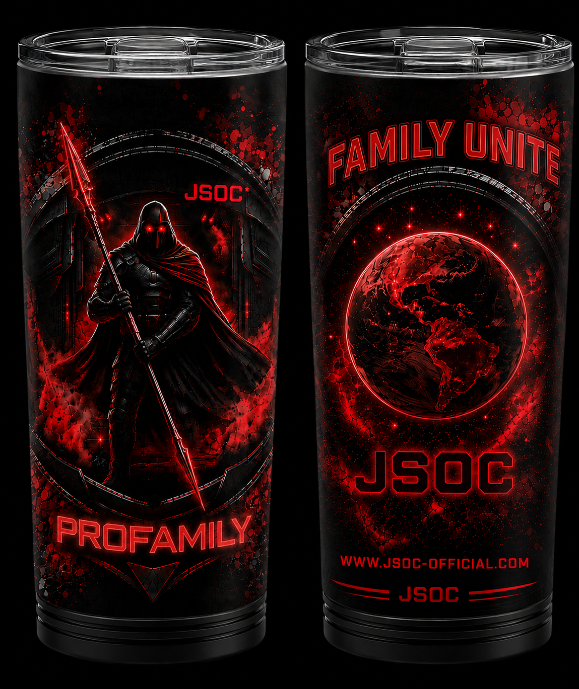 Profamily JSOC "Family Unite" Warrior Tumbler