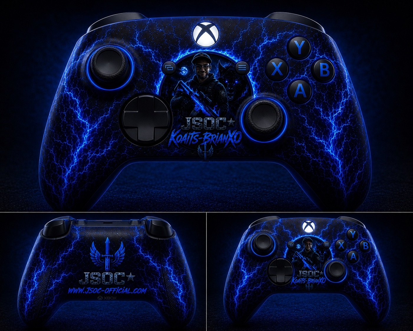 Its- Brian Ultimate Gamer's LED Xbox Controller