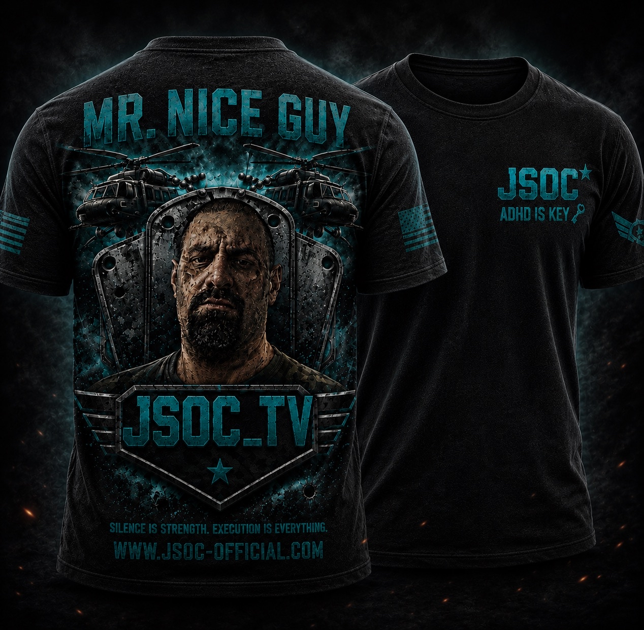 Mr. Nice Guy Battle Tee