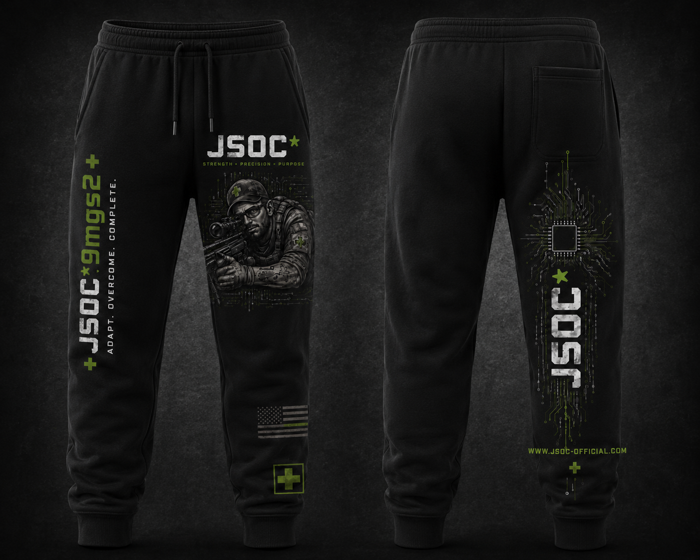 9mgs JSOC Tactical Jogger Pants