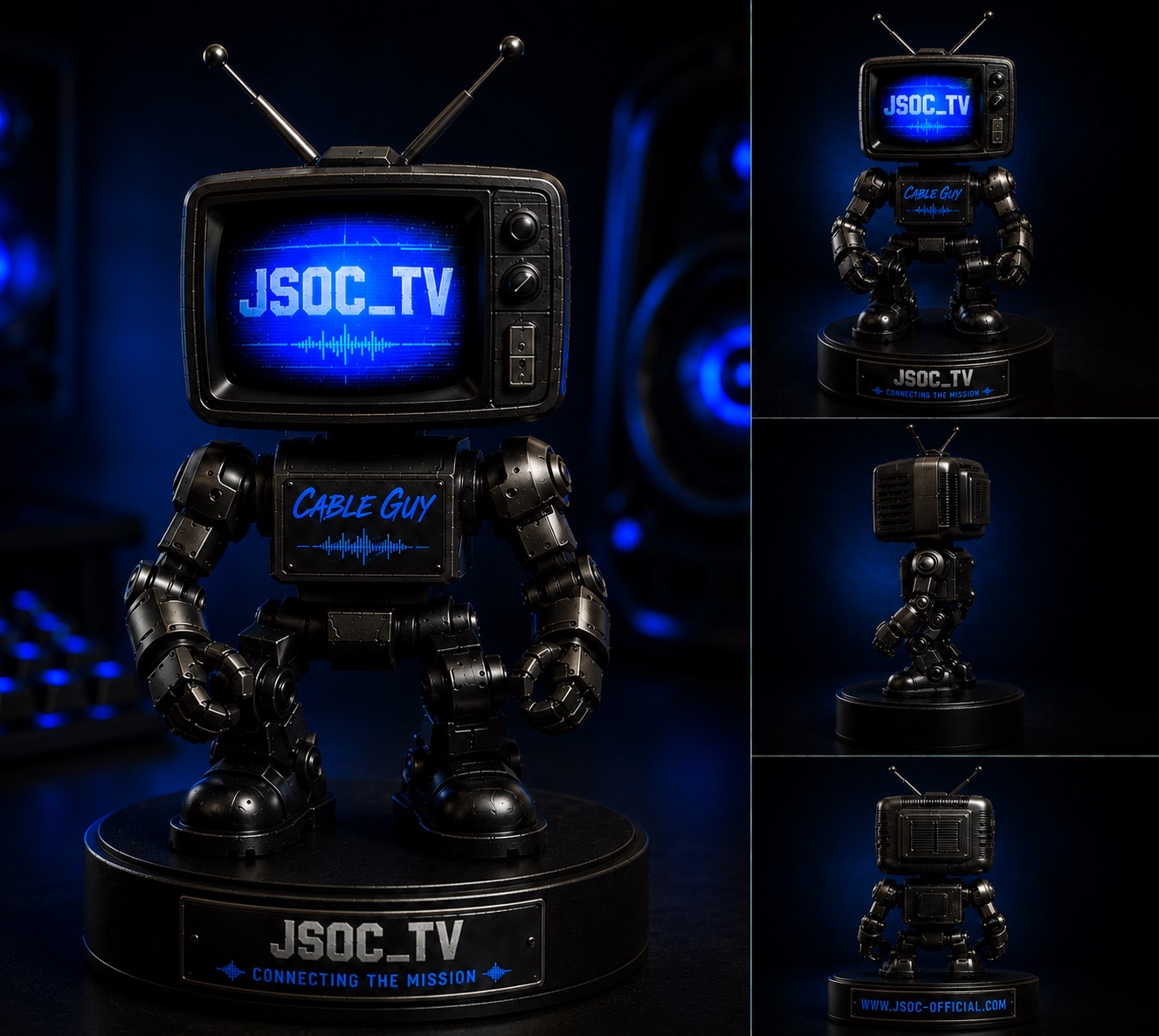 Cable Guy Retro-Tech Figurine