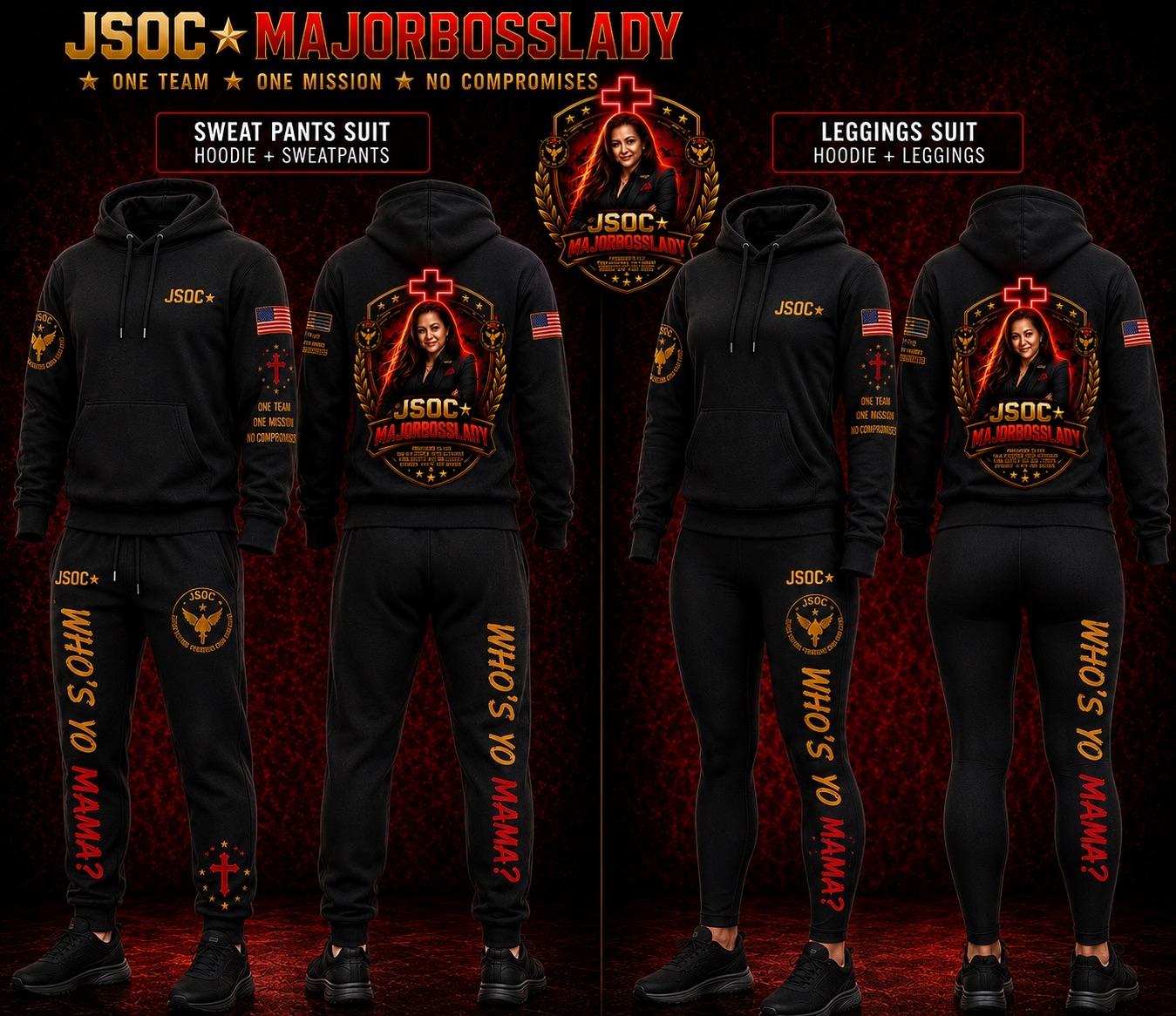JSOC MajorBossLady Apparel Set