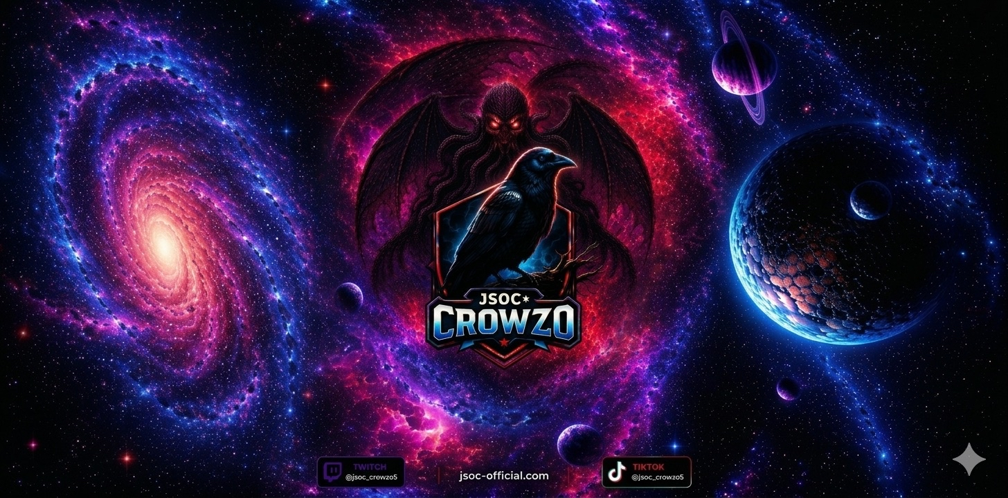 Crowzo Cosmic Desk Mat