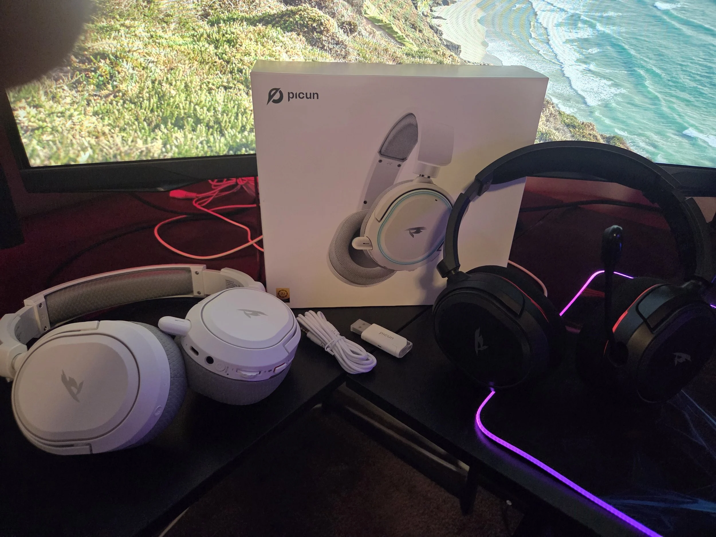 Picun G2 Wireless & Wired Hi-Fi Over-Ear Headphones