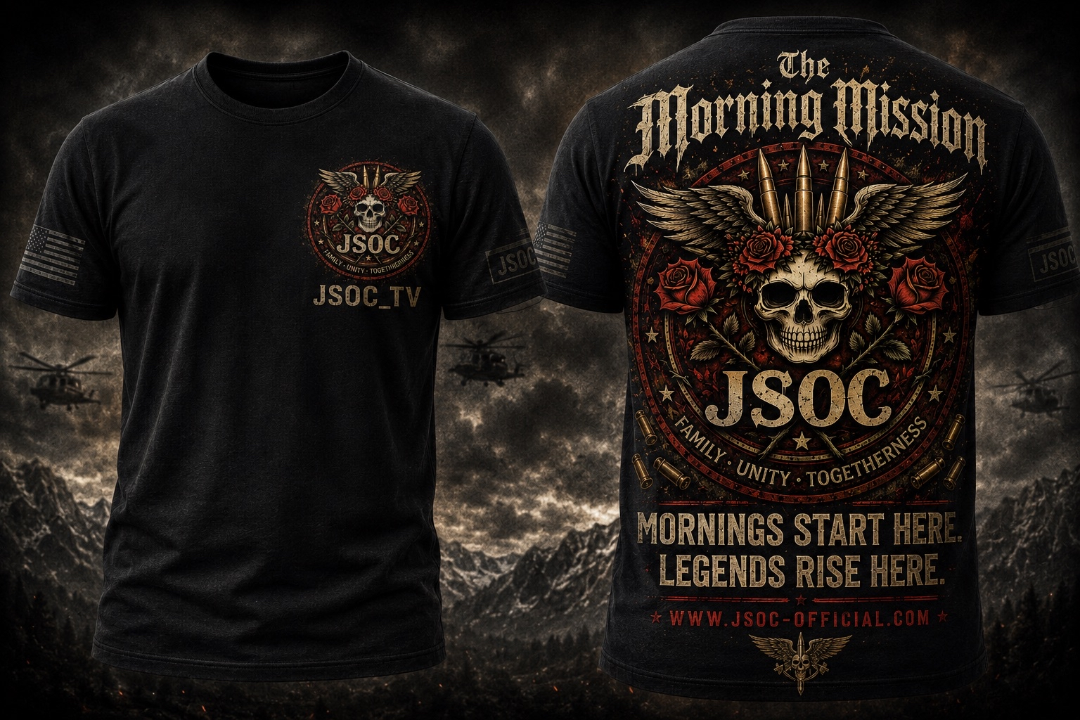 'The Morning Mission' Graphic Tee