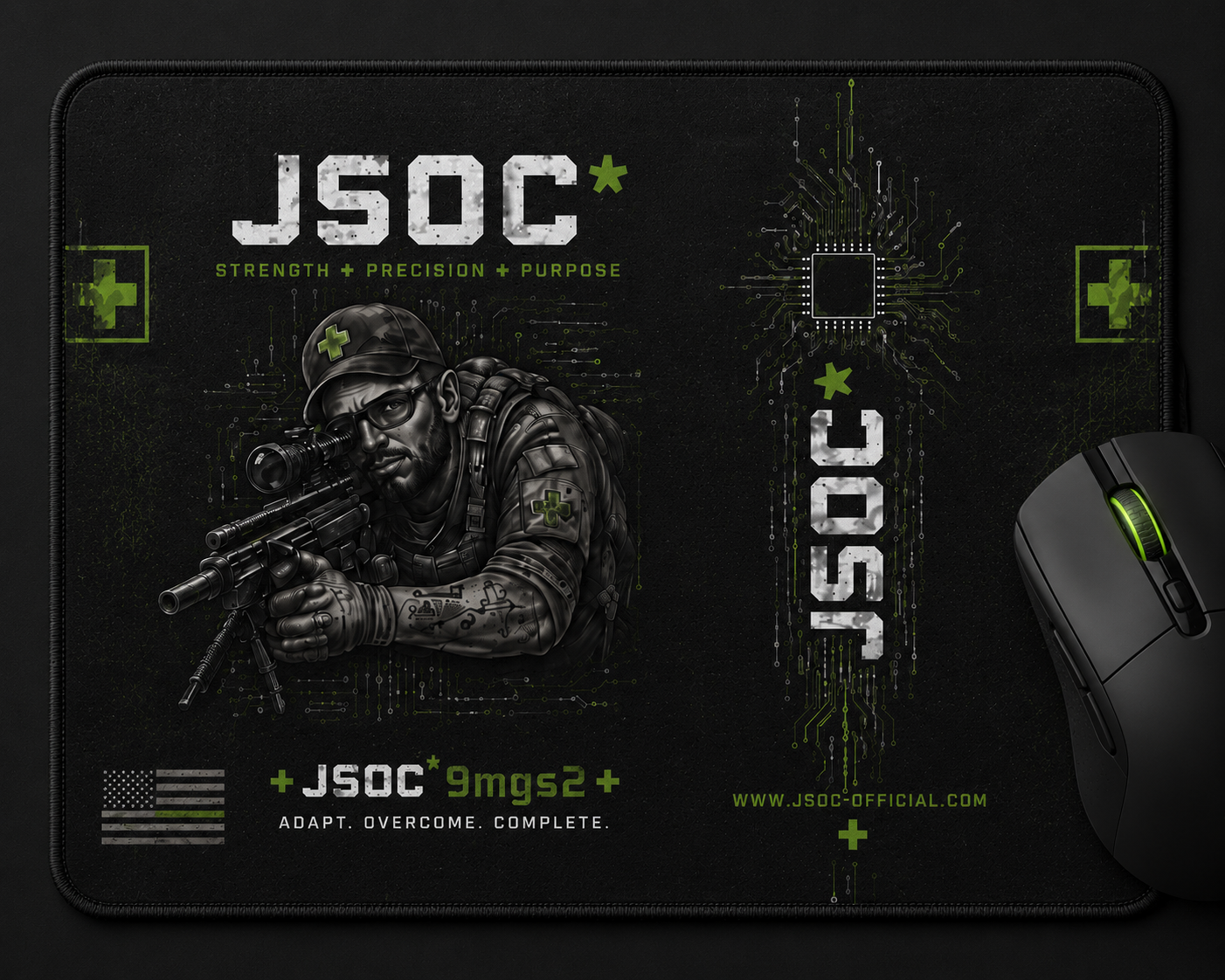 9mgs JSOC Tactical Gaming Mouse Pad