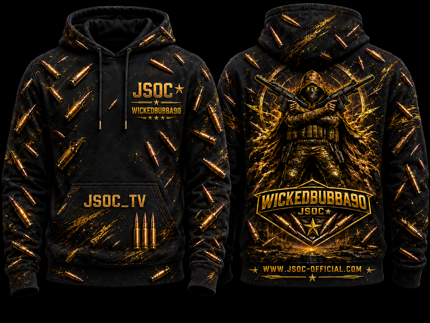 WickedBubba Tactical Warrior Hoodie