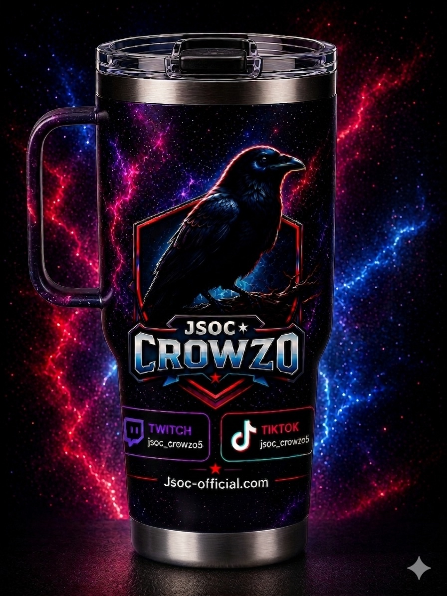 JSOC Crowzo Galaxy Tumbler