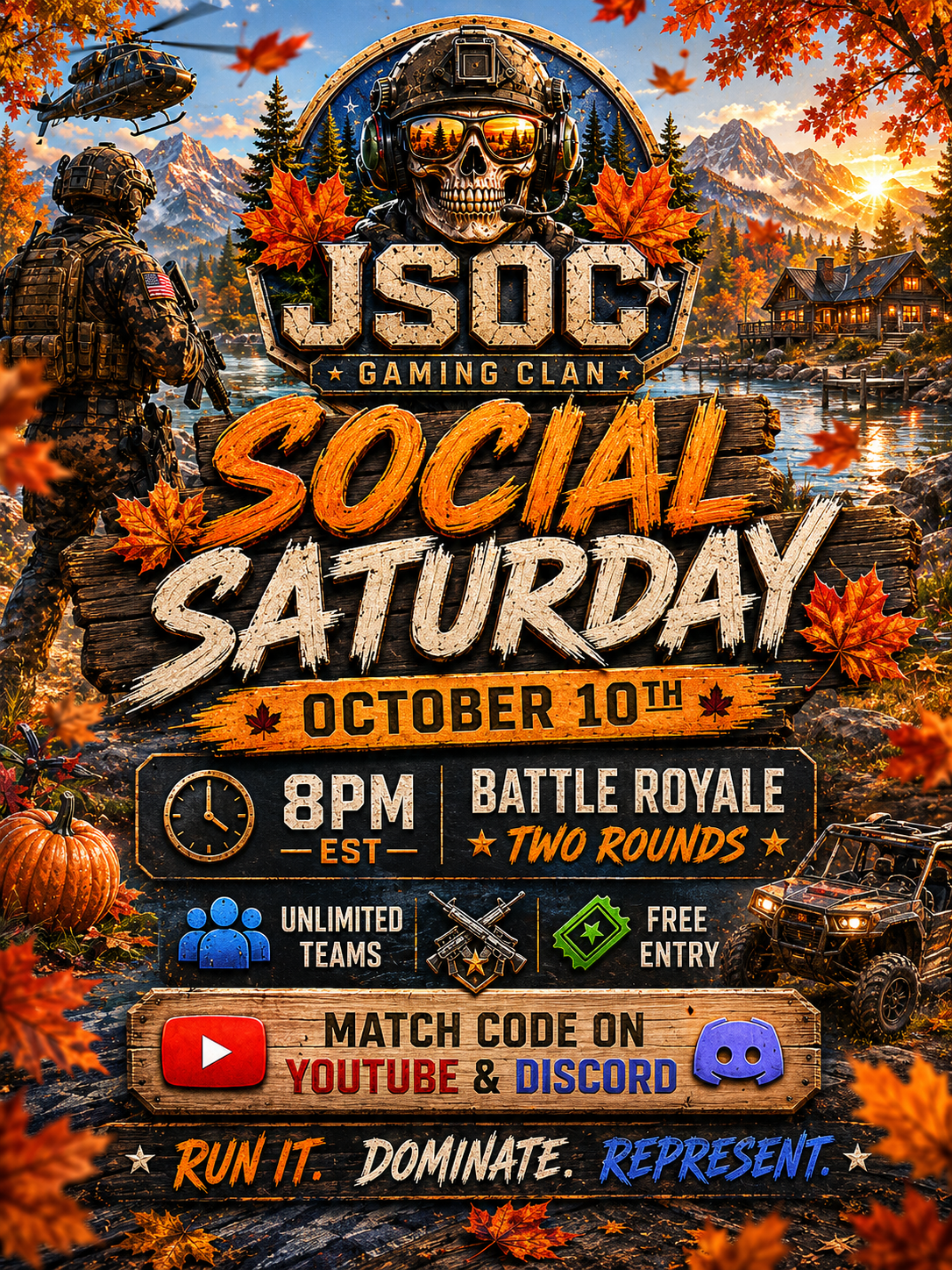 Social Saturday - October 10th