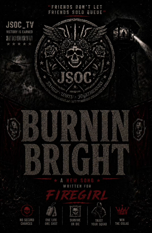 Burning Bright - a song about Firegirl