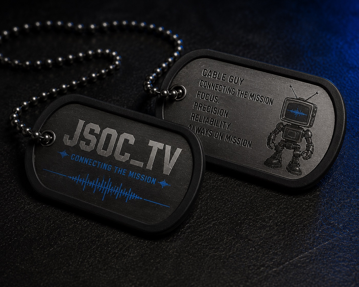 JSOC.TV Mission Dog Tags