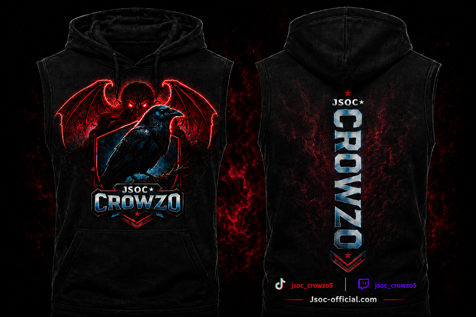 Crowzo Gamer Hoodie