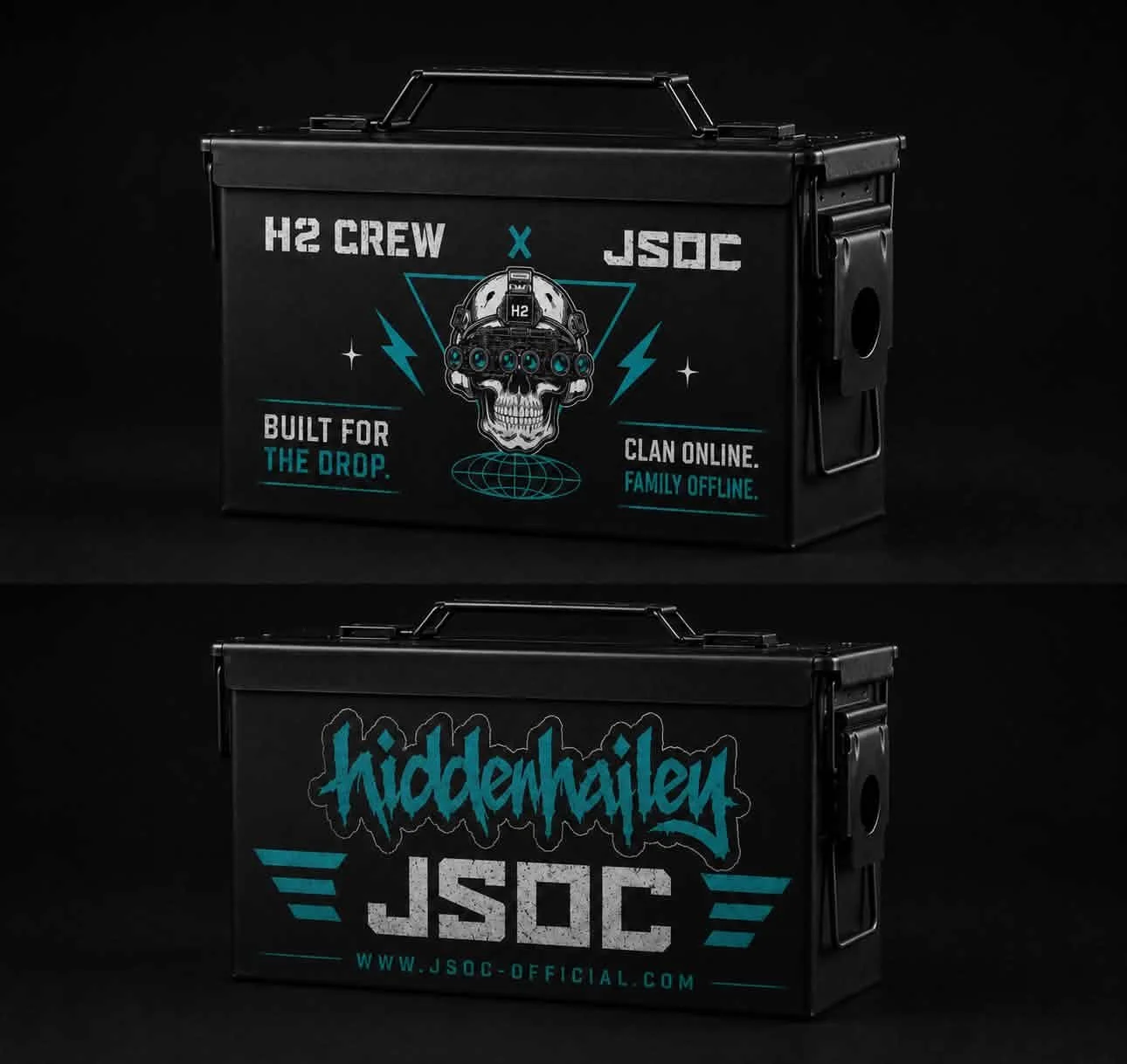 Hidden Hailey Ammo Tin
