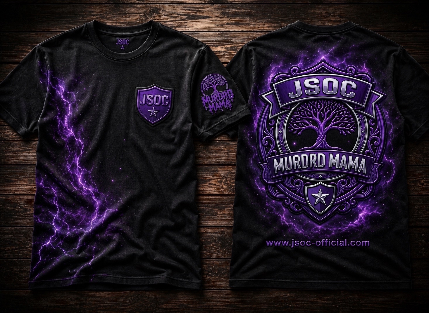 JSOC Murdrd Mama Lightning Limited Edition T-shirt