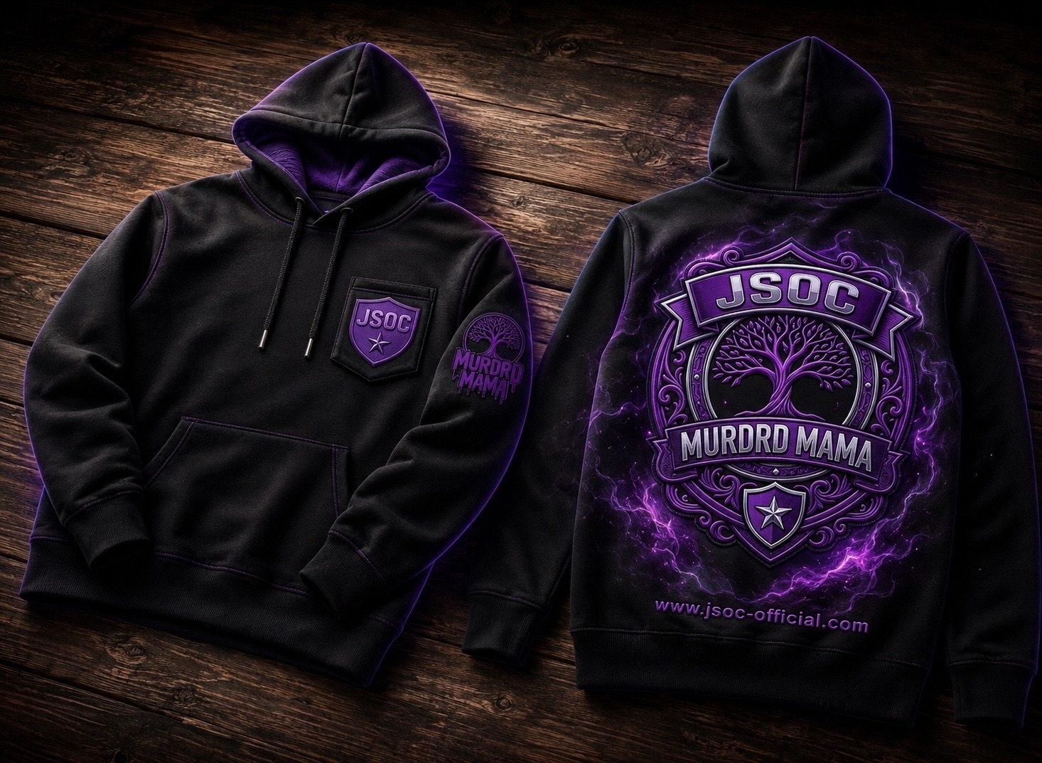 Murdrdmama JSOC Premium Graphic Hoodie