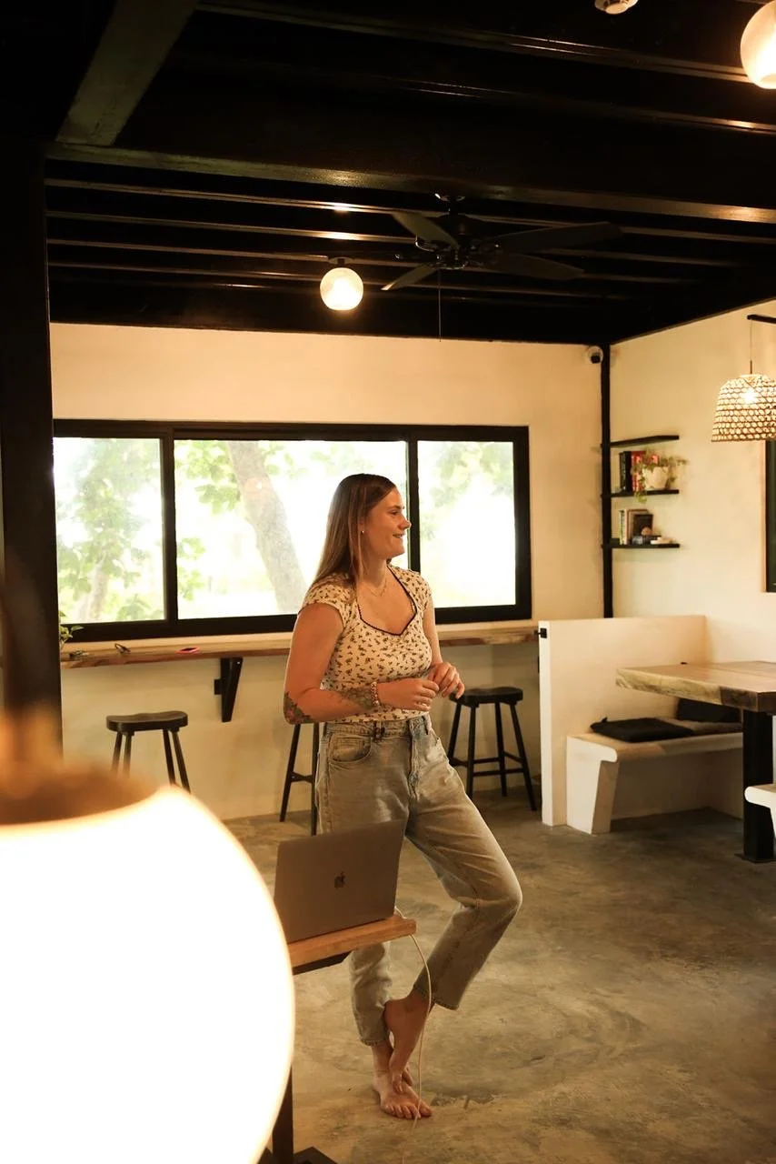 margaux brand strategist woman talking to founders
