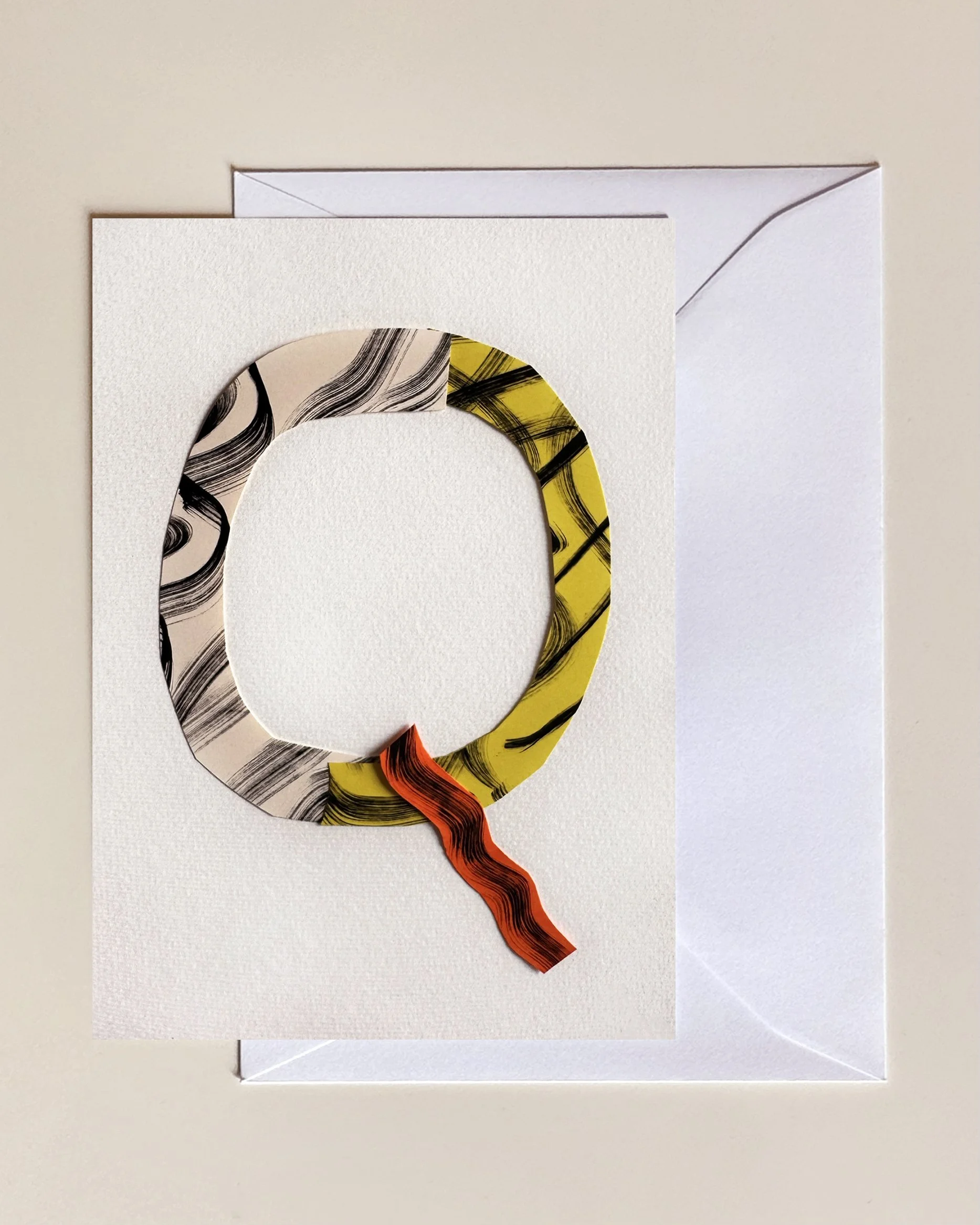Carte Lettre Q