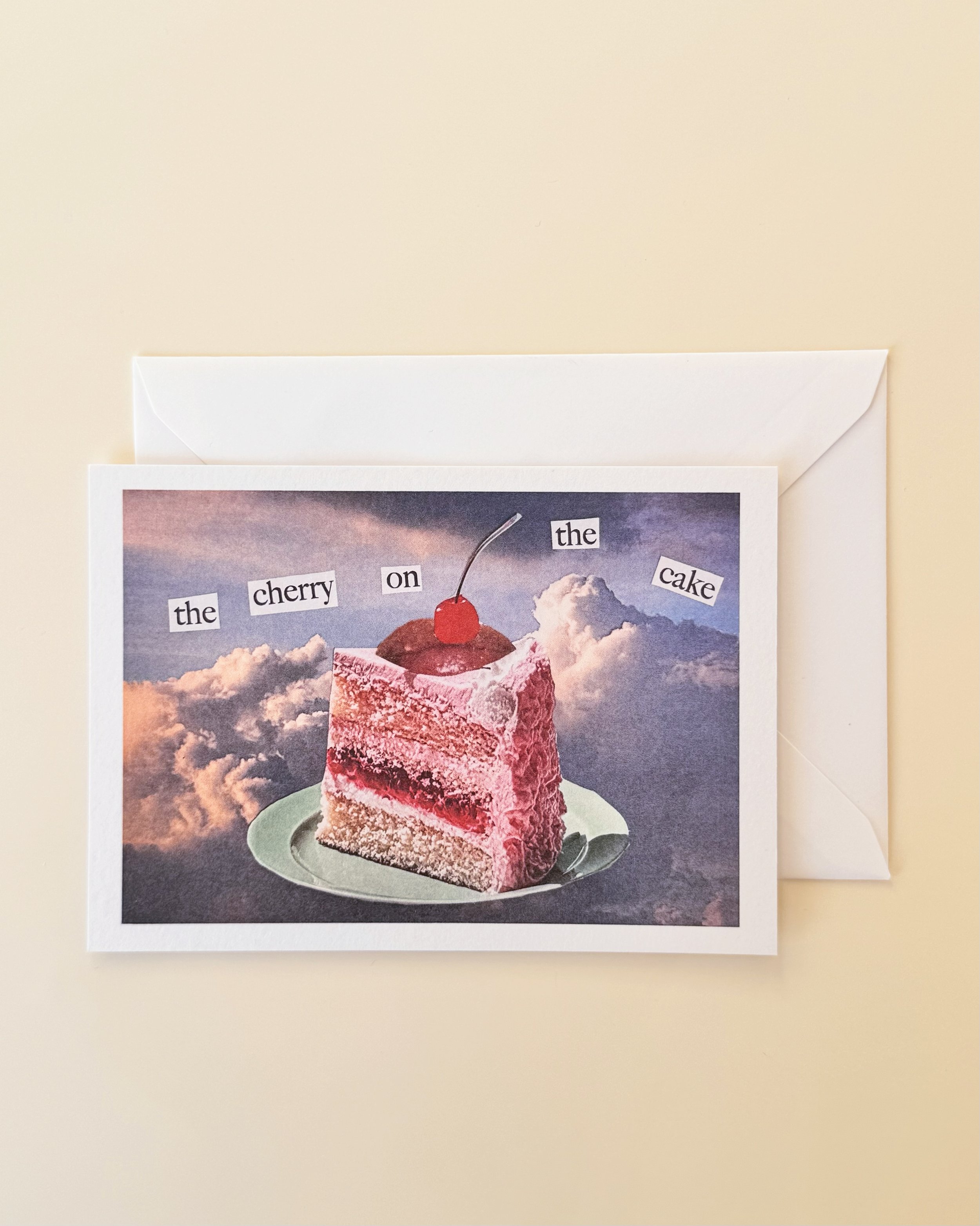 Carte Cherry on the Cake