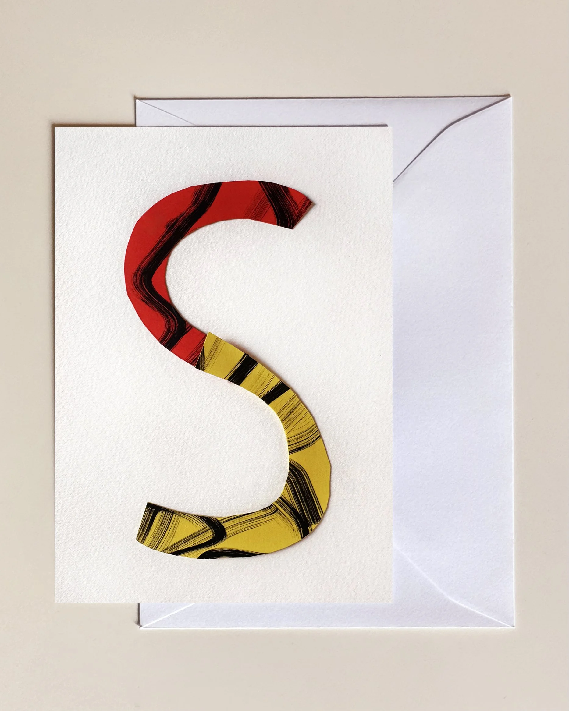 Carte Lettre S