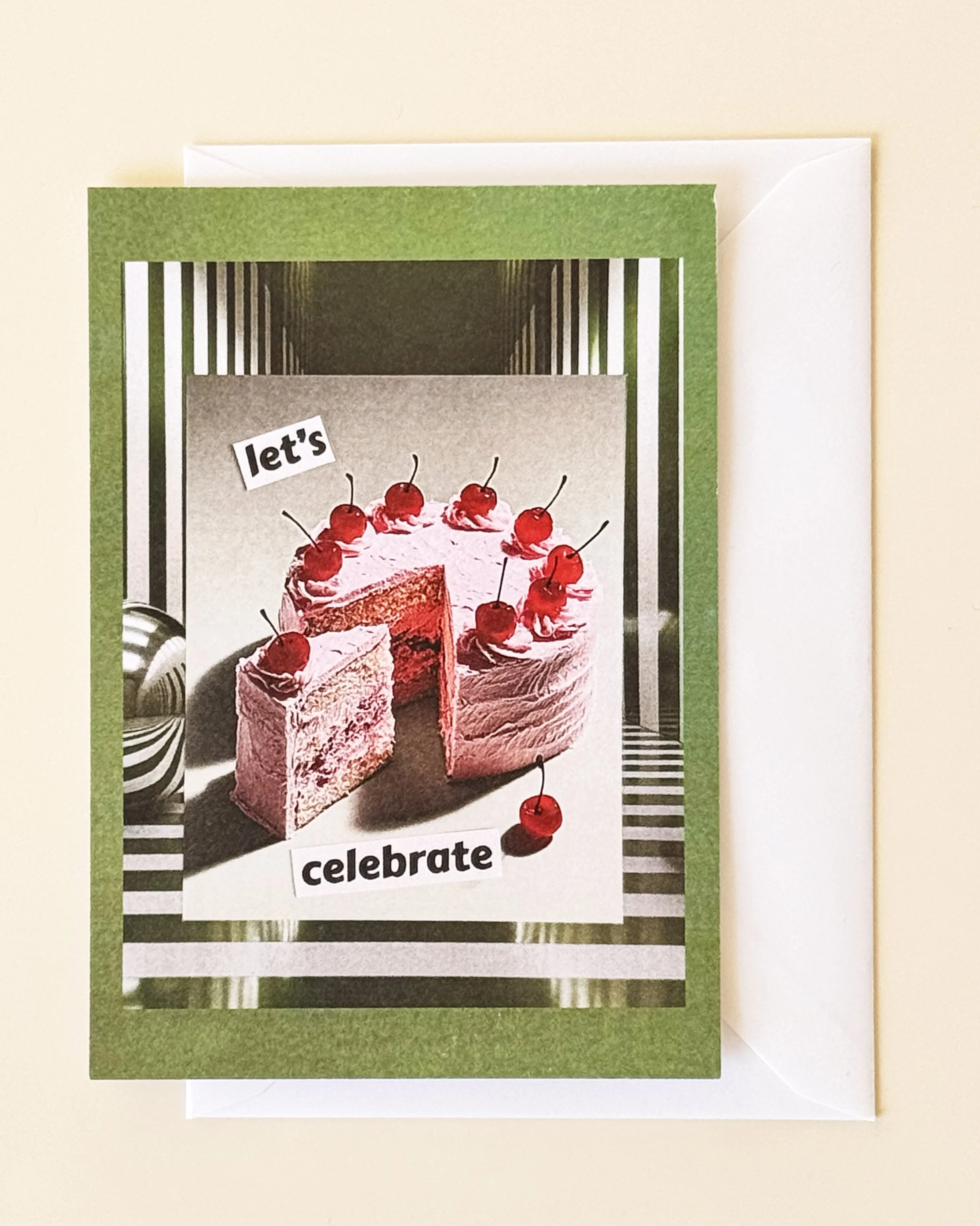 Carte Gâteau d'anniversaire