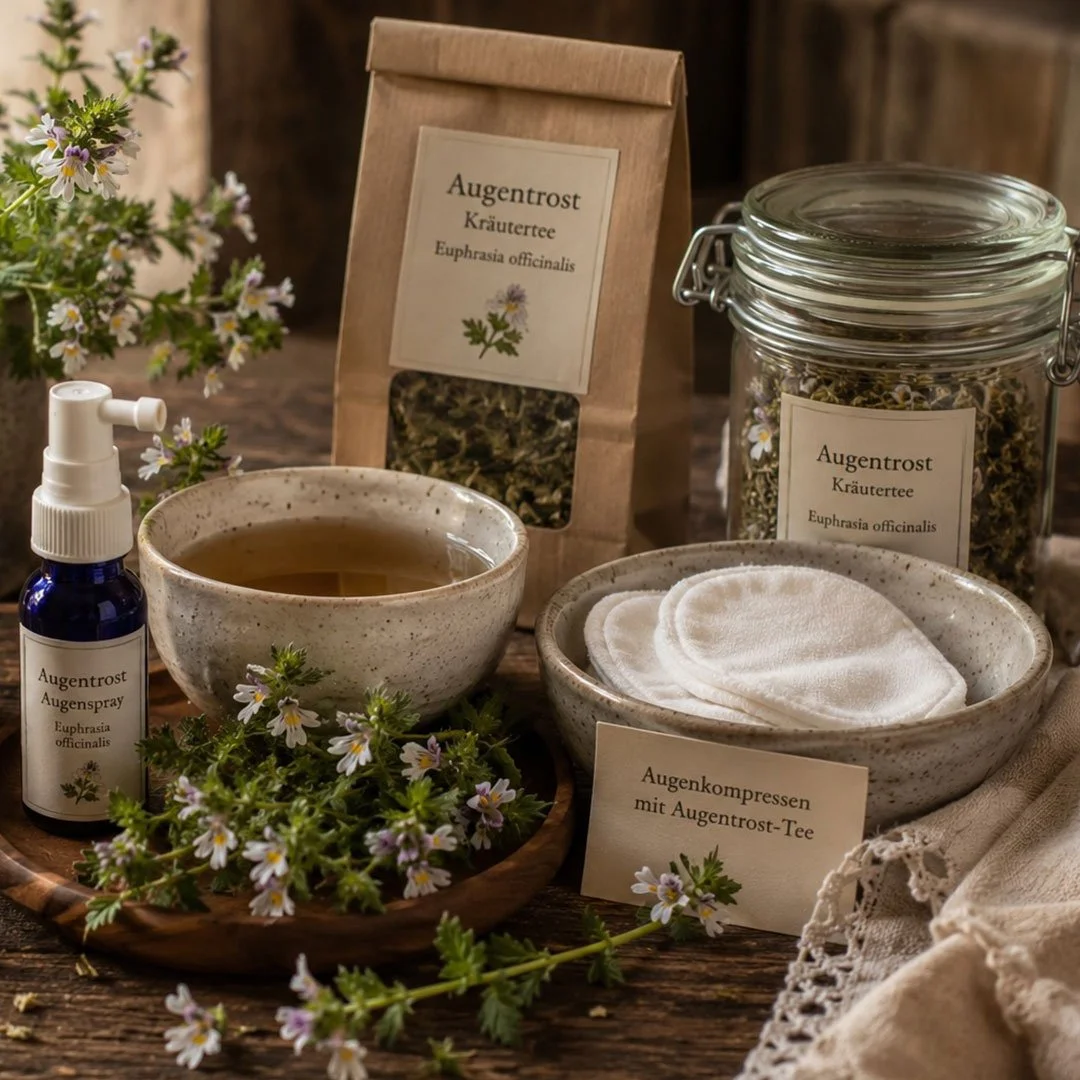 Augentrost (Euphrasia officinalis) - Traditionelle Zubereitungen