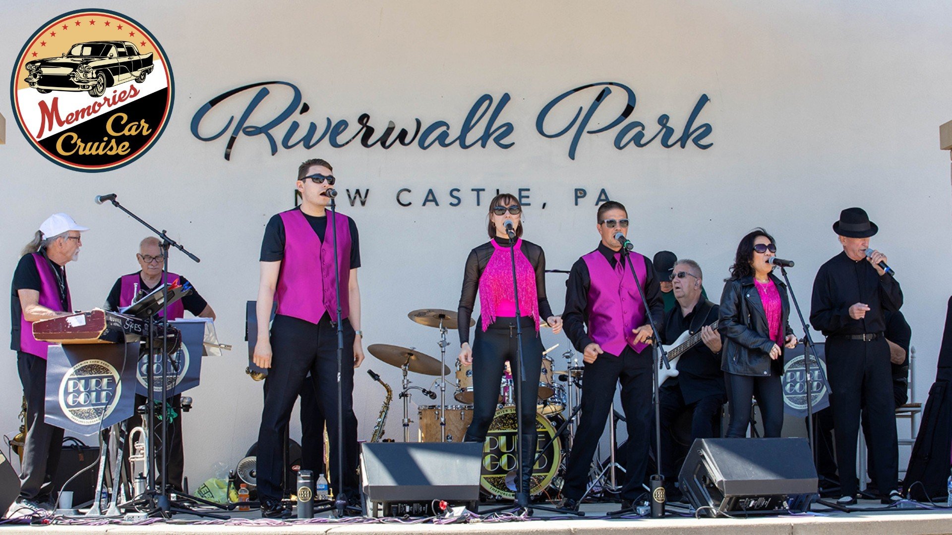 Pure Gold Live at Memories Car Cruise in New Castle PA August 31 2025 - Image 1