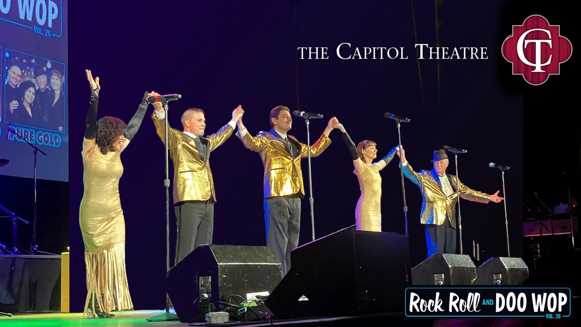 Pure Gold Live at the Rock Roll and Doo Wop Concert at the Capitol Theatre in Wheeling WV, April 5 2025 - Image 3